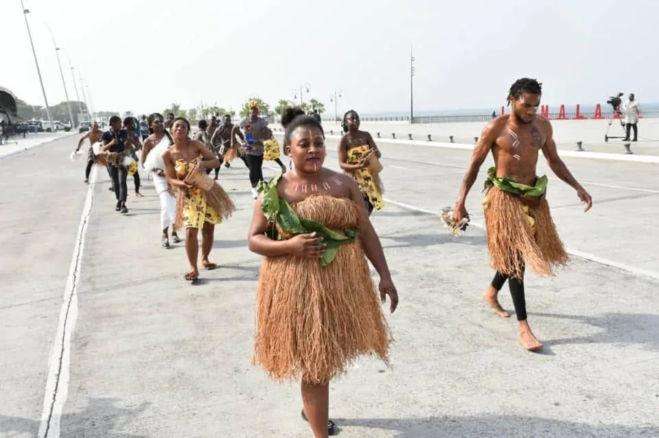 Parade des tenues traditionnelles africaines — Malabo 2020