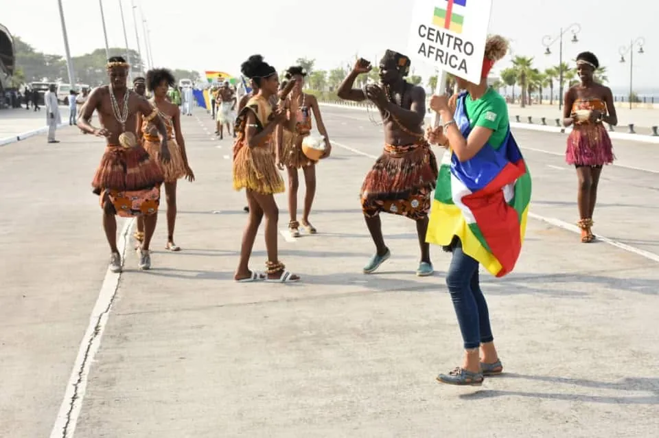 Parade des tenues traditionnelles africaines — Malabo 2020